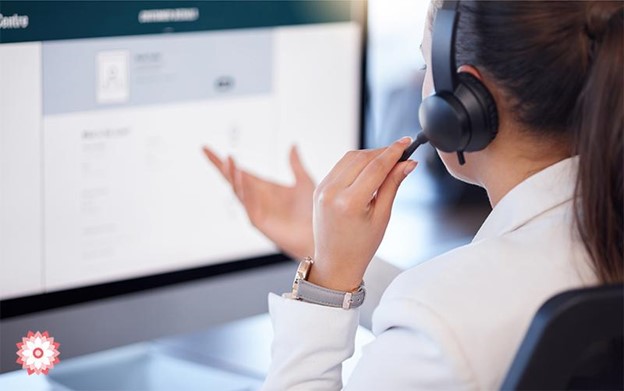 Female Customer Support Or Sales Agent