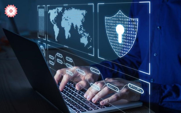 Data protection and cybersecurity concept